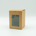 Κουτιά Boxy Παράθυρο Κραφτ (0,73€/τμχ)