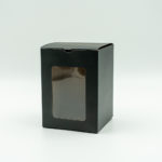 Κουτιά Boxy Παράθυρο Μαύρο (0,96€/τμχ)
