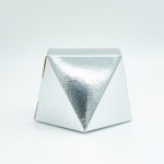 Κουτιά Boxy Ασημί Diamond (0,55€/τμχ)